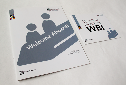 Welcome aboard booklet and brochure